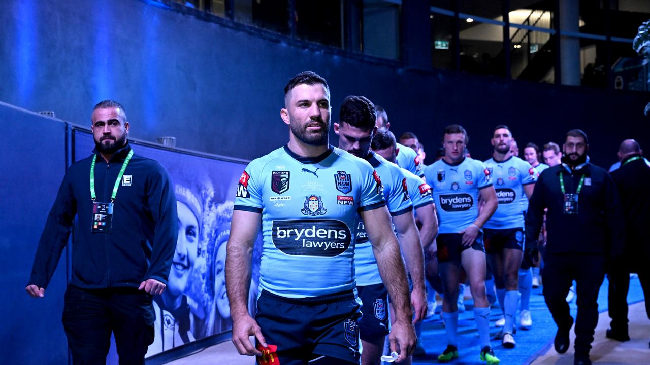 James Tedesco hasn’t given up on winning back his Blues jersey. Picture: NRL Imagery