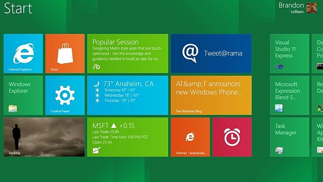 The tile-style interface of Windows 8 isn't to everyone's taste. 