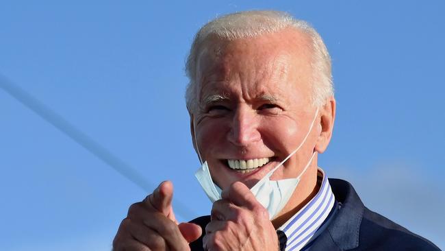 Certainly, COVID is almost all the Democrats want to talk about — that is, whenever Joe Biden has braved the outside world. Picture: AFP