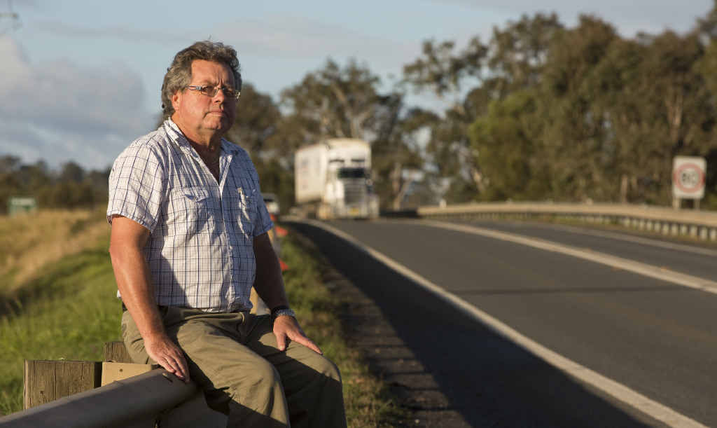 ONE PATIENT AT A TIME: Dr Ray Jones drove to the scene of the Cowper bus crash on October 20, 1989, to do what he could to help. Picture: Adam Hourigan