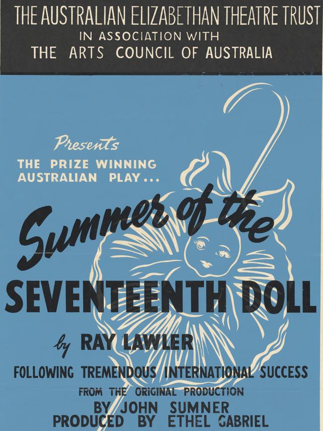 Poster for a 1958 production of The Doll.