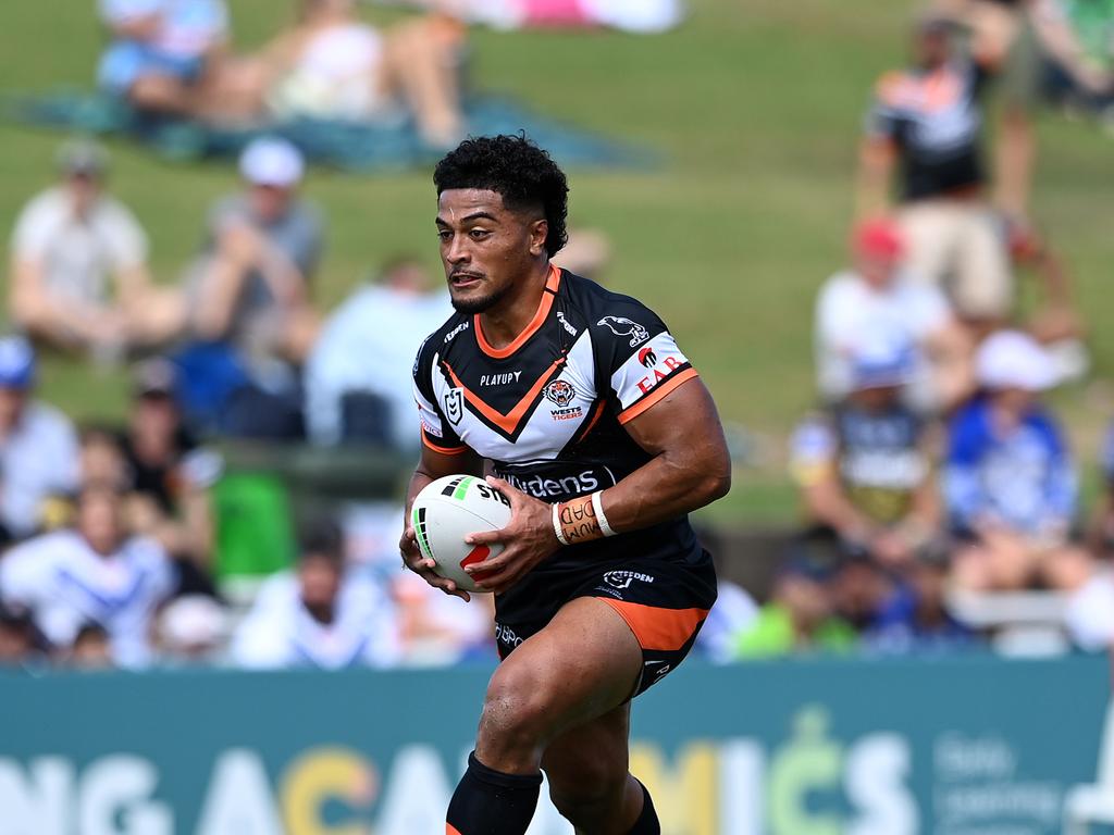 Fonua Pole of the Wests Tigers. Picture: NRL Imagery