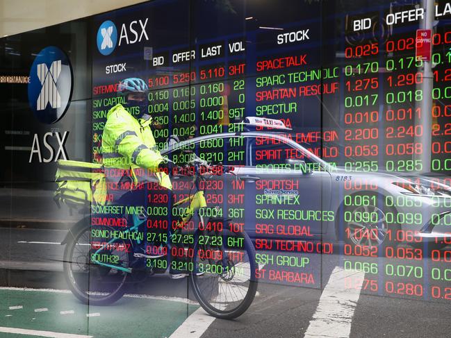 SYDNEY, AUSTRALIA : NewsWire Photos - SEPTEMBER 30 2024 ; A general view of the digital boards at the ASX in Sydney. Picture: NewsWire / Gaye Gerard