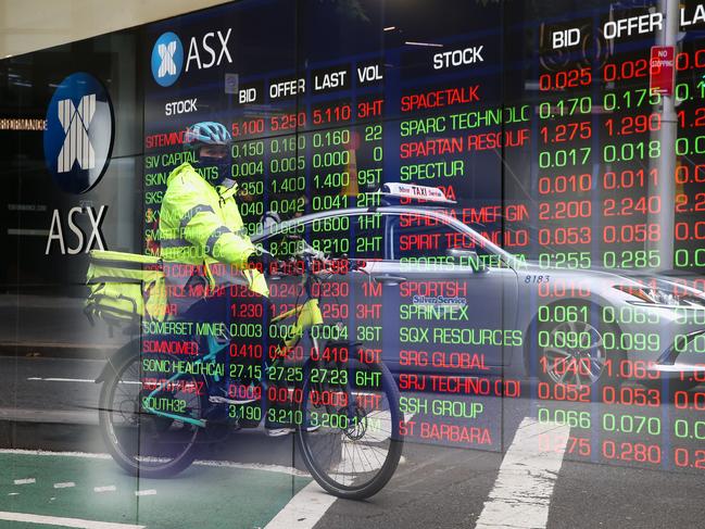 SYDNEY, AUSTRALIA : NewsWire Photos - SEPTEMBER 30 2024 ; A general view of the digital boards at the ASX in Sydney. Picture: NewsWire / Gaye Gerard