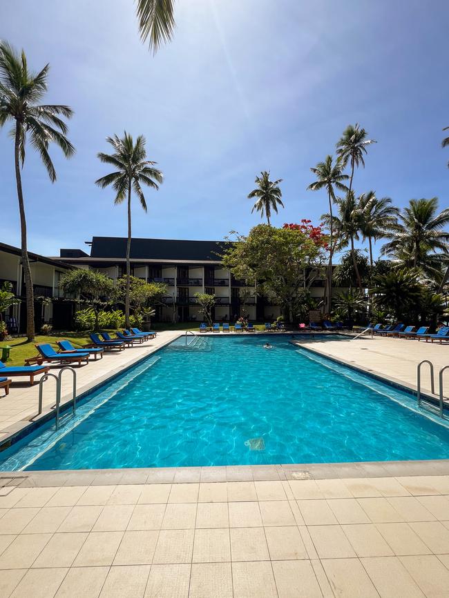 The pool where the poisoned drinks were bought. Picture: Jason Edwards