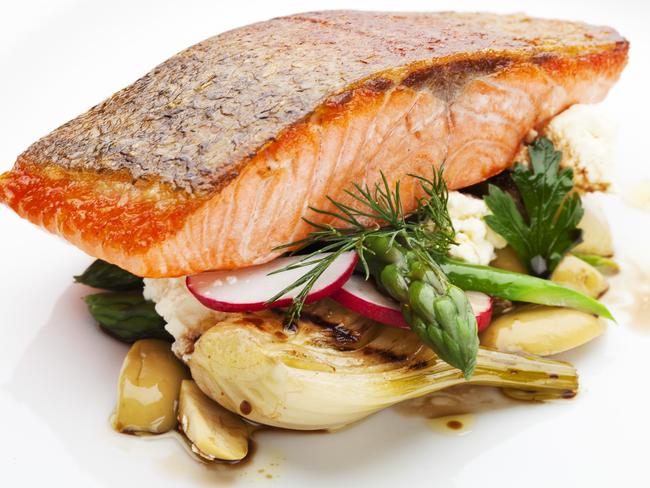 Salmon: It’s light, but not so light that you don’t feel satisfied.