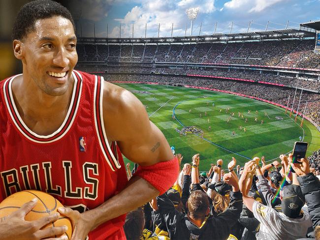 web Scottie Pippen AFL Grand Final