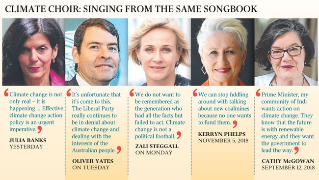 Climate choir: singing from the same songbook