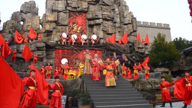 Songcheng’s theme parks dazzle visitors in China