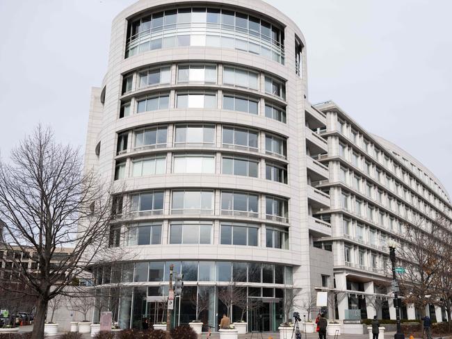 The office building housing Joe Biden’s think-tank, the Penn Biden Centre. Picture: AFP