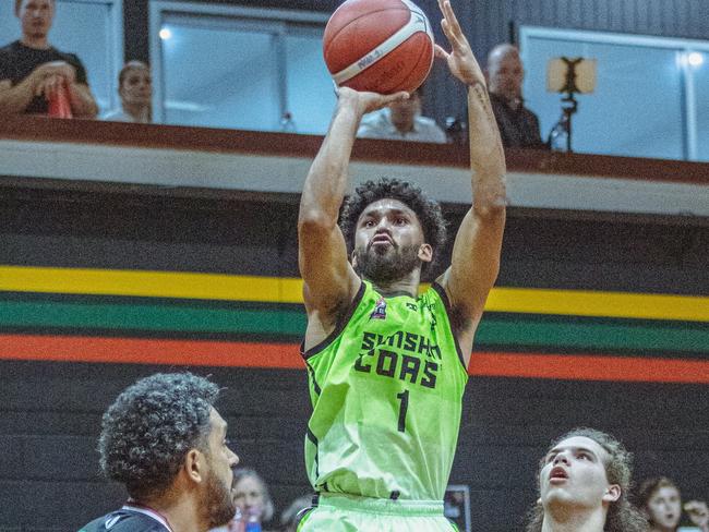 USC Rip City star player Verle Williams has been named as a player to watch in the 2022 NBL1 North season. Picture: Jack Riddiford.