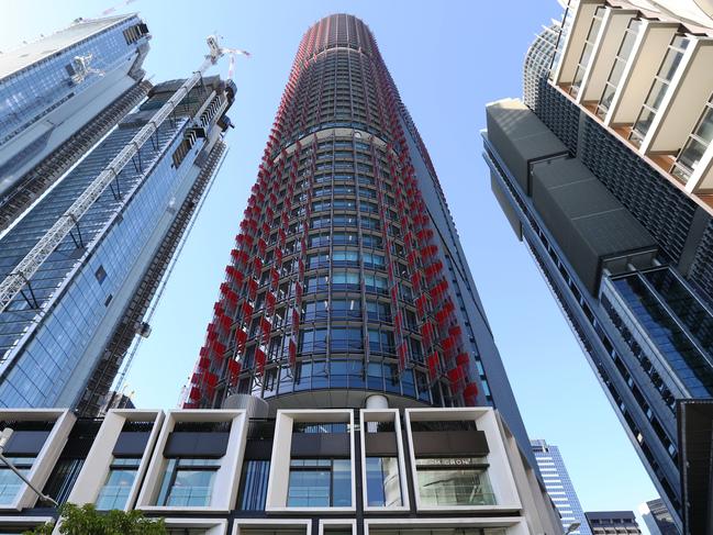 12/5/23: PWC offices at One International Towers, Barangaroo. John Feder/The Australian.