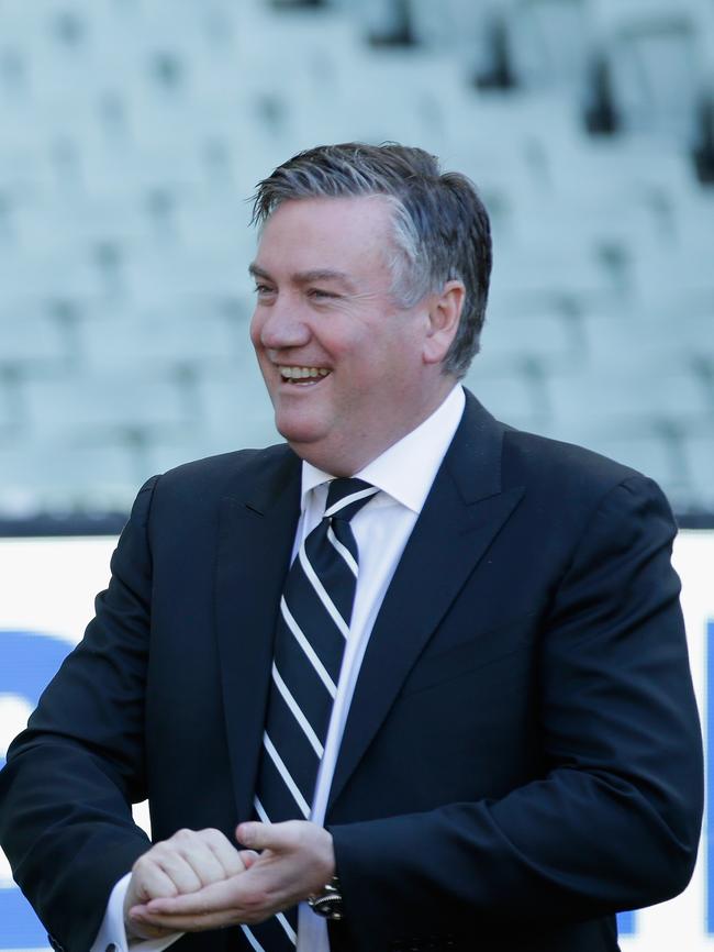 Collingwood President Eddie McGuire. Picture: Darrian Traynor/Getty Images