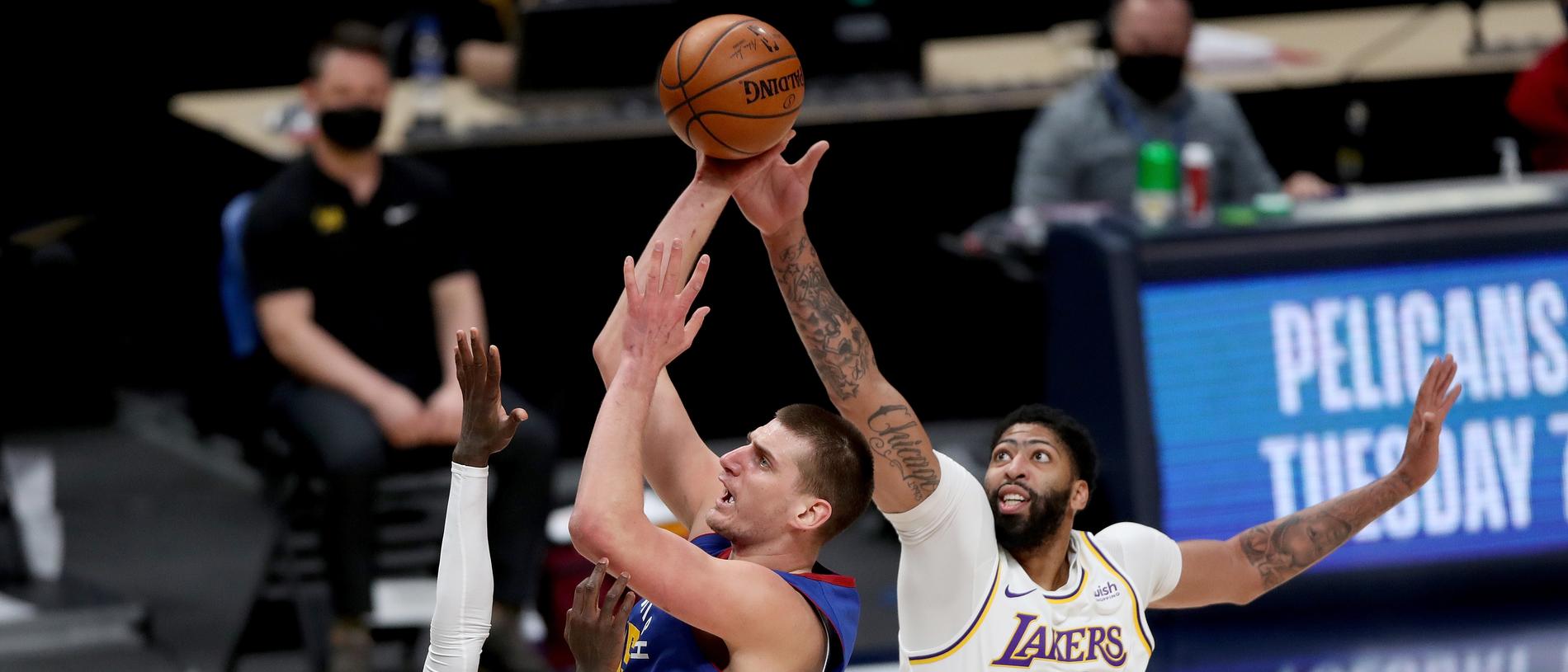 Nba 2021 News Anthony Davis Achilles Injury Scores Results La Lakers Vs Denver Nuggets Giannis Antetokounmpo