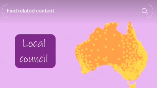 A screengrab of a TikTok video by the Australian Electoral Commission.