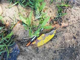 TRASHED HOUSE: A landlord discovered cars with no bonnets and doors missing, caravans, lawn mowers, needles, syringes, bongs and spew all over mattresses at his house.