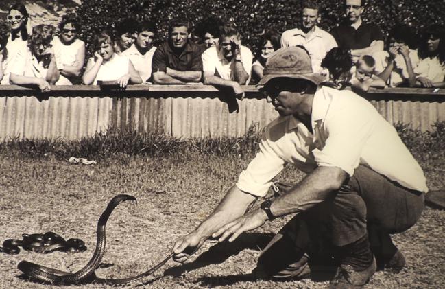 The Snake Man, John Cann, at La Perouse was a huge draw for the local kids, including Bob Carr.