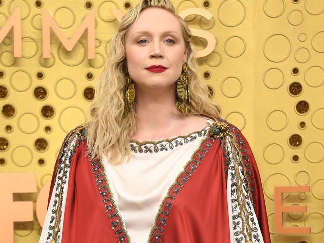 Gwendoline Christie, here at the Emmy Awards in September, is mixing stage work with movies. Picture: AFP