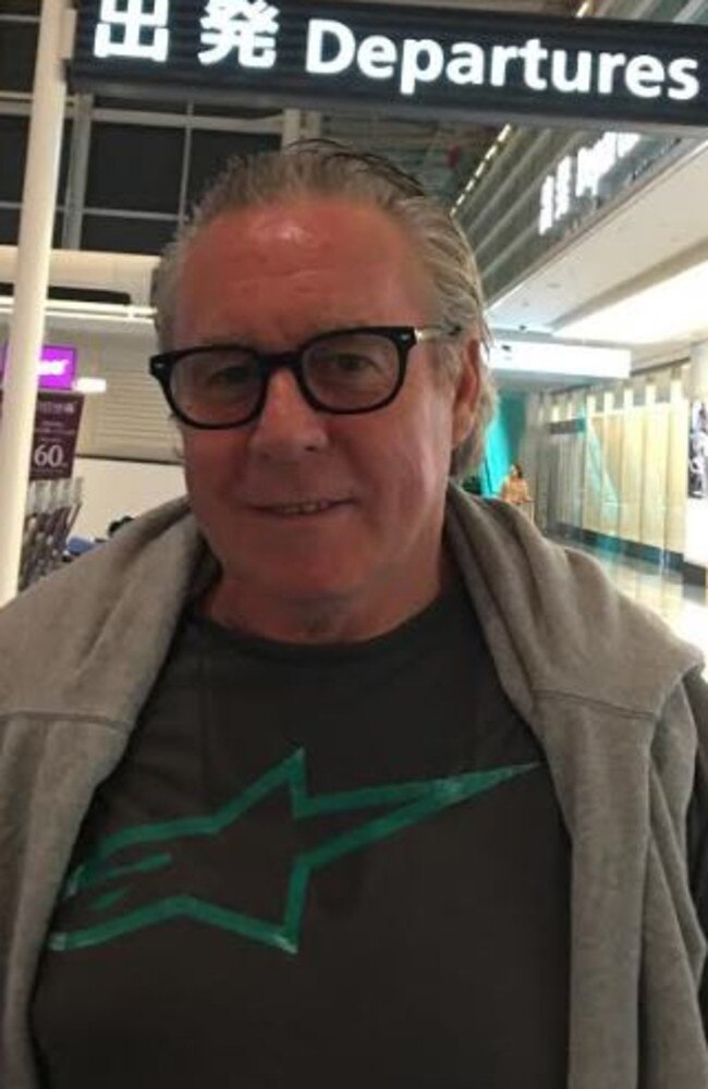 Wayne Gardner leaving Tokyo. Picture: Anna Cock-Gibson.