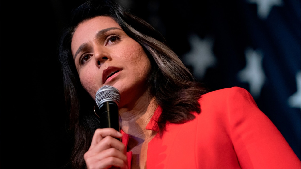 Liberals 'triggered' after Tulsi Gabbard hosts Fox's Tucker Carlson program  | Sky News Australia