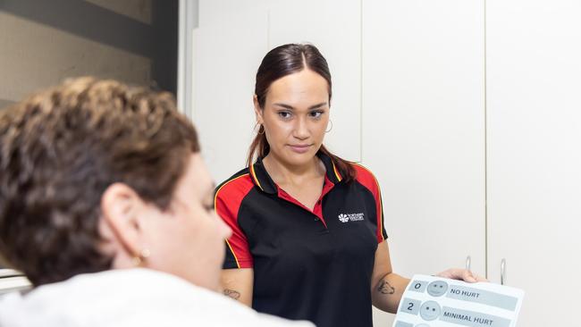 Teegan Wattam, 24, has completed her studies via the NT Health Aboriginal Cadetship Program.