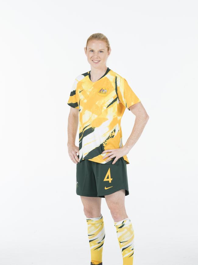 Matildas defender Clare Polkinghorne. Picture: FIFA World Cup/Bradley Kanaris
