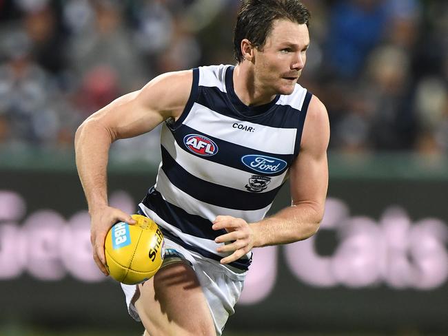 Patrick Dangerfield is sick of Sam Newman’s “crap”.