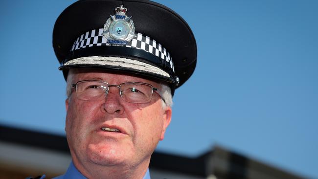 Police Commissioner of Western Australia, Chris Dawson. Picture: AAP