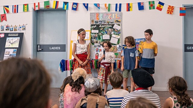 One Mackay homeschool community has a yearly International Dinner event. Students study a country and brings a dish to share, from that country, for the multicultural feast.