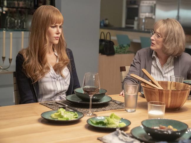 Big Little Lies season 2: Nicole Kidman and Meryl Streep (right). Picture: Supplied