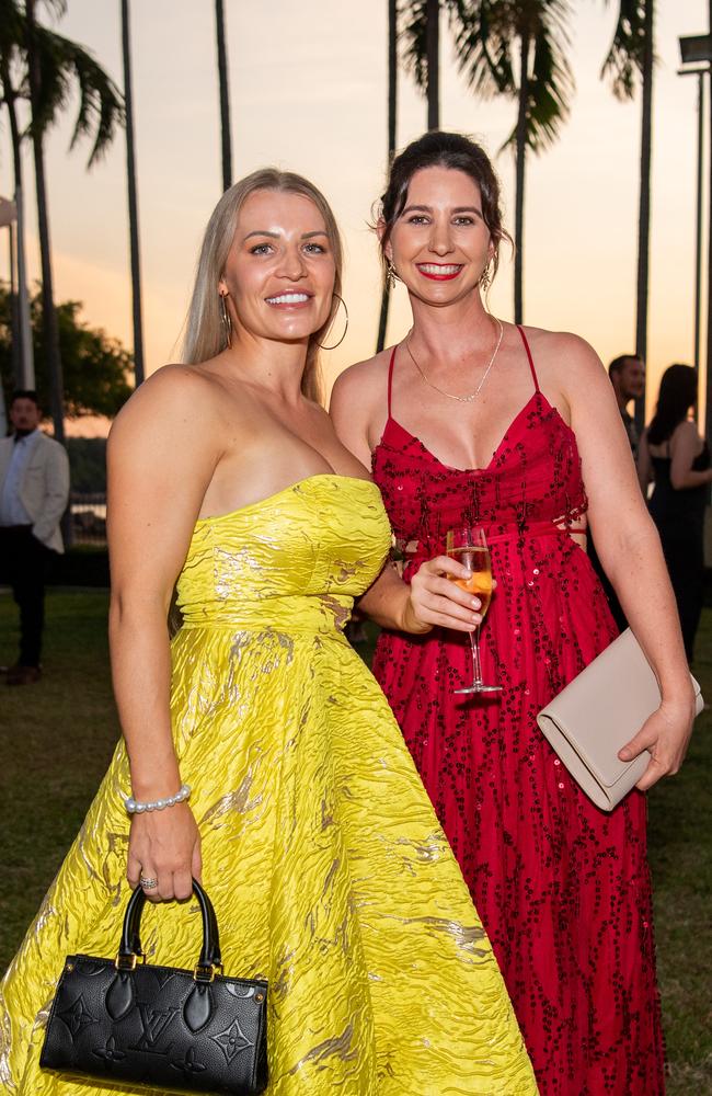 Monique Kenney and Delisa Bell at the Great Humpty Ball Darwin 2024. Picture: Pema Tamang Pakhrin