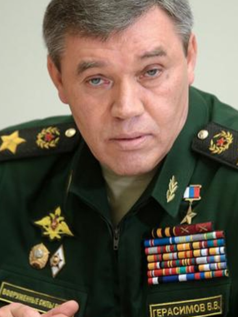 But he’s already been replaced by General Valery Gerasimov.