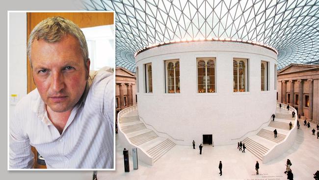 Peter John Higgs, 56, curated the British Museum’s Greek collections. Picture composite: The Times