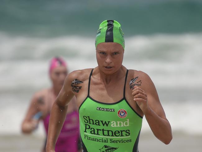 Electra Outram on Day 1 of the Shaw and Partners Iron Man /Woman Series at North Burliegh. Picture: Glenn Campbell