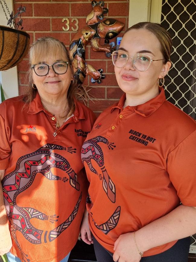 Owner of Black Ya Dot, Vicki Thomas, and her daughter, Maddison Ingram.