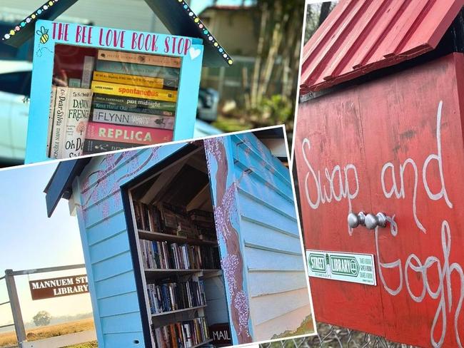 Street libraries have taken over the country. Picture: Street Library Australia