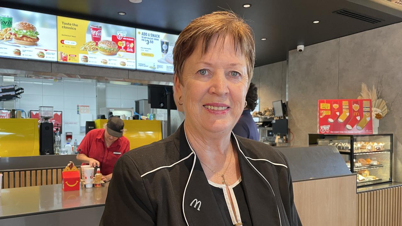 Annemaree Petts started at McDonalds as a crew person 15 years ago. Photo: Zoe Devenport