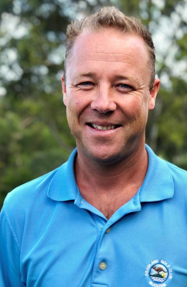 Headland Golf Club general manager Matt Lang. Picture: Supplied.