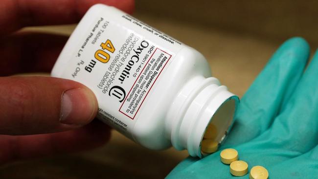 Marketing of prescription painkiller OxyContin is the target of litigation accusing Purdue Pharma of helping start America’s opioid-addiction crisis. Picture: Reuters