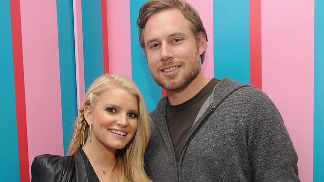 Jessica Simpson married Eric Johnson in California on July 5. Picture: Getty Images