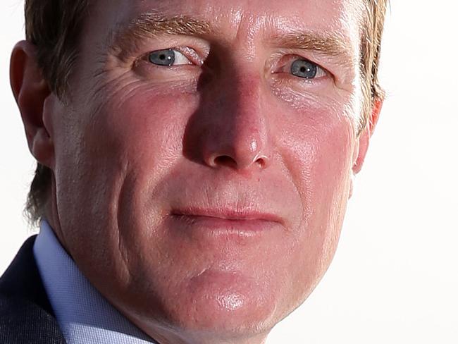 Christian Porter, parliamentary secretary to the prime minister, outlines what he is doing to reduce the compliance burden for corporate legal departments, photographed at Austal Marine Complex, Henderson