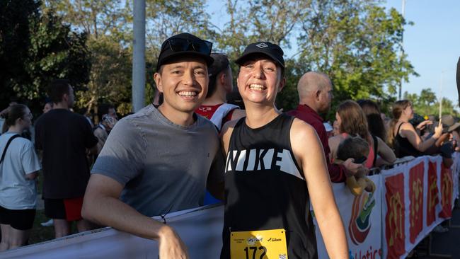 A record breaking number of runners took part in the 2025 edition of the annual NT City2Surf, Sunday, June 1. Picture: Pema Tamang Pakhrin