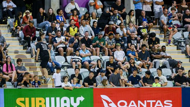 Crowd during the Australia Cup Play-Off match between Newcastle Jets and Western United. Picture: Mark Brake/Getty Images