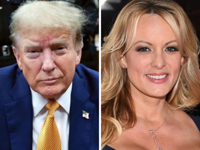 Porn star Stormy Daniels was at the centre of the hush money case against Donald Trump case.