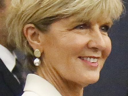 Australia's Foreign Minister Julie Bishop arrives for the United Nations General Assembly meeting, Tuesday Sept. 19, 2017 at U.N. headquarters. (AP Photo/Bebeto Matthews)