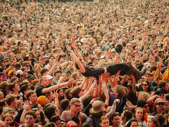 Splendour In The Grass atmosphere. Picture: Charlie Hardy