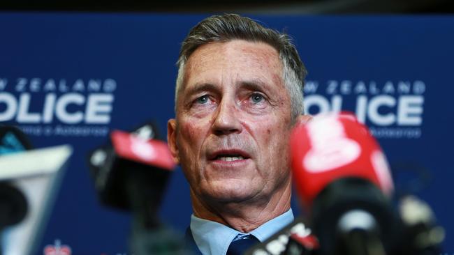 New Zealand Police Commissioner Mike Bush. Picture: Hagen Hopkins/Getty Images