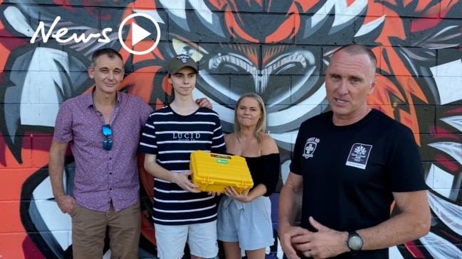 Slacks Creek Tigers Soccer club members save life of Tyler Newman | VIDEO