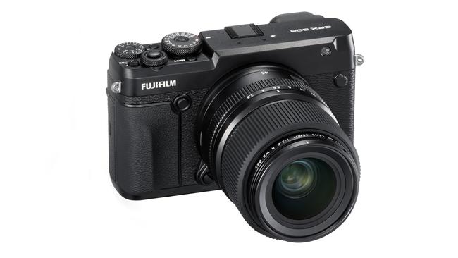 Fujifilm GFX 50R Medium Format camera.