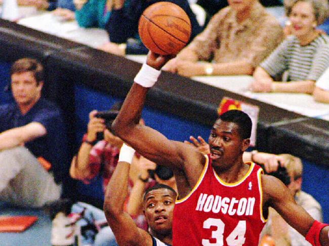 Olajuwon was one of the dominant players of the 90s.